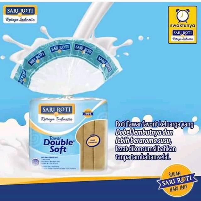 

Sari roti double soft
