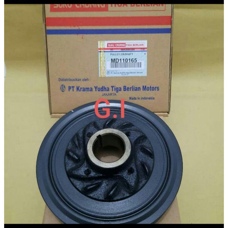 Pully Kruk As Pully Ker As Damper Pulley Crankshaft Mitsubishi Kuda Diesel L300 Diesel New L039