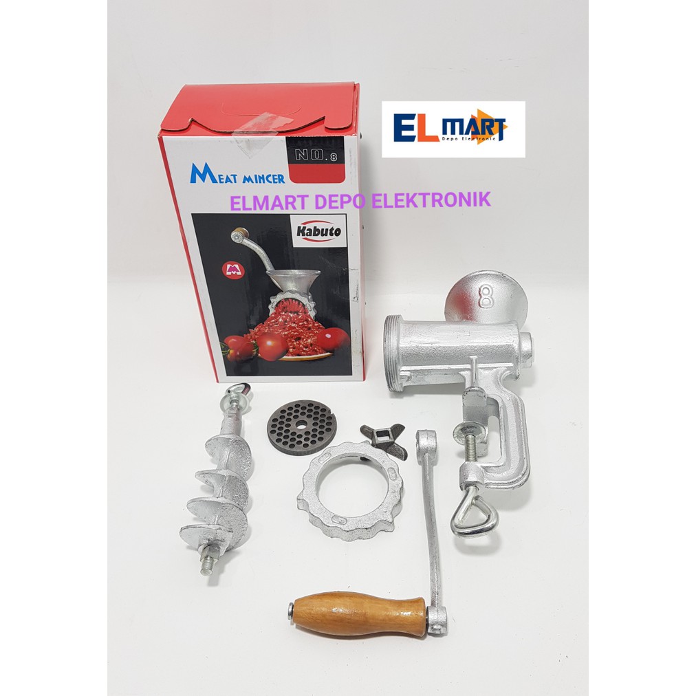 KABUTO meat mincer no 08 / alat penggiling daging serbaguna manual