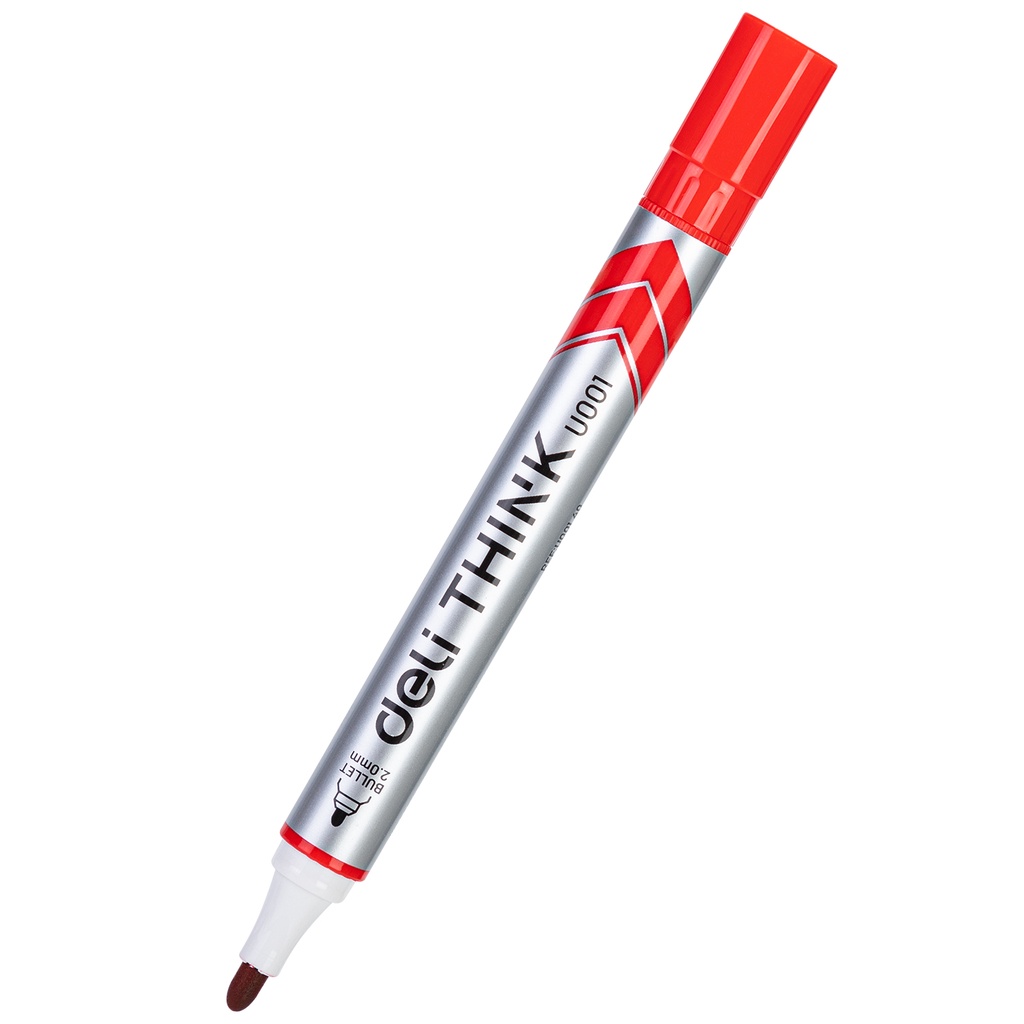 HAPPY TIME DELI SPIDOL WHITEBOARD 1.5-5mm HITAM BIRU MERAH 3 WARNA SPIDOL PAPAN TULIS ALAT TULIS PERLENGKAPAN KANTOR SEKOLAH KULIAH EU00120/30/40