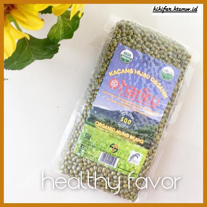 

GNIREKDOOF- KACANG HIJAU ORGANIK HARIKU 500 GR (ORGANIC MUNG BEAN) -ORIGINAL.