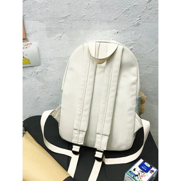 Tas Sekolah Aesthetic Korean Style Ransel Tas aesthetic Ransel Wanita Murah Tas Sekolah  Ransel Backpack Original Aesthetic