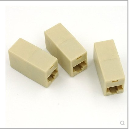 RJ45 Female to Female Network Ethernet LAN Cable Coupler Connector KONEKTOR SAMBUNGAN KABEL LA