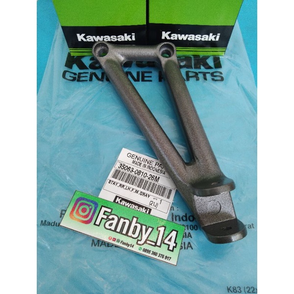 Stay Step Dudukan Step FootStep Belakang Kiri Ninja RR New ORIGINAL KAWASAKI