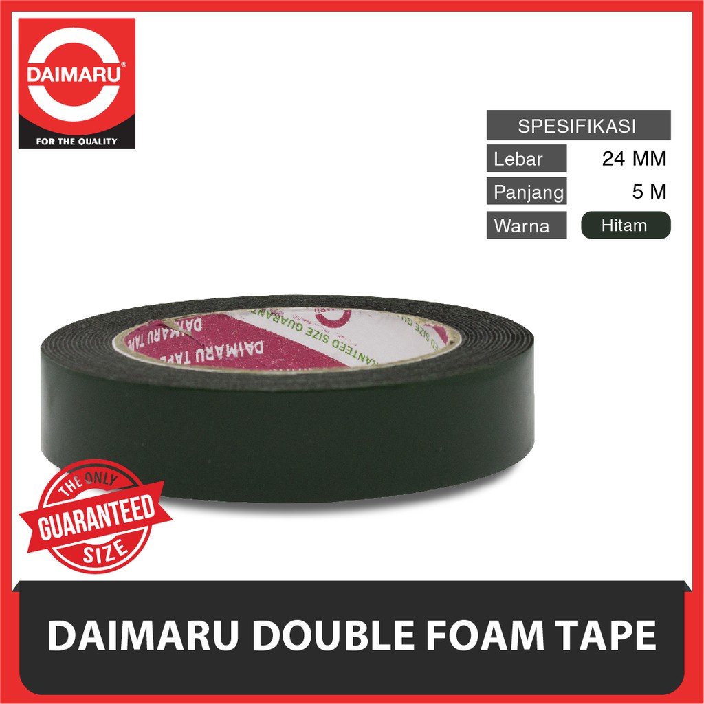 

Double Tape Foam Daimaru 24mm 1" 5 meter