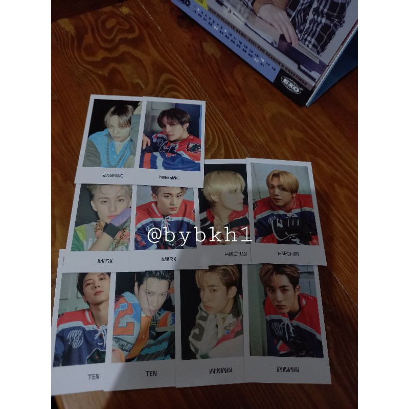 Sharing polaroid mini collect book nct 90's love