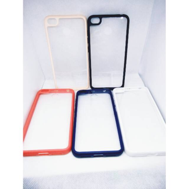 TPU Bumper IMatch I-Match Bening IPHONE 5/6/6 PLUS/7/7 PLUS