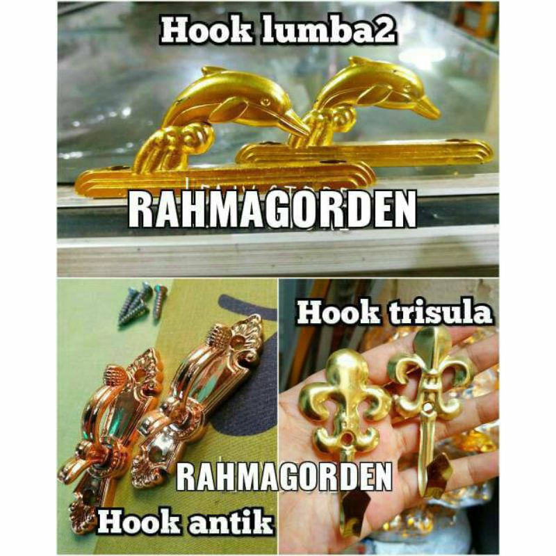 Gantungan Tali Gorden/Hook/Cantolan Tali Gorden