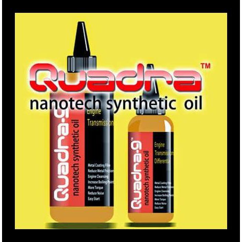 Quadra-9 oil Memperbaiki, Merawat Mesin Mobil seperti nano energizer KOMPLIT