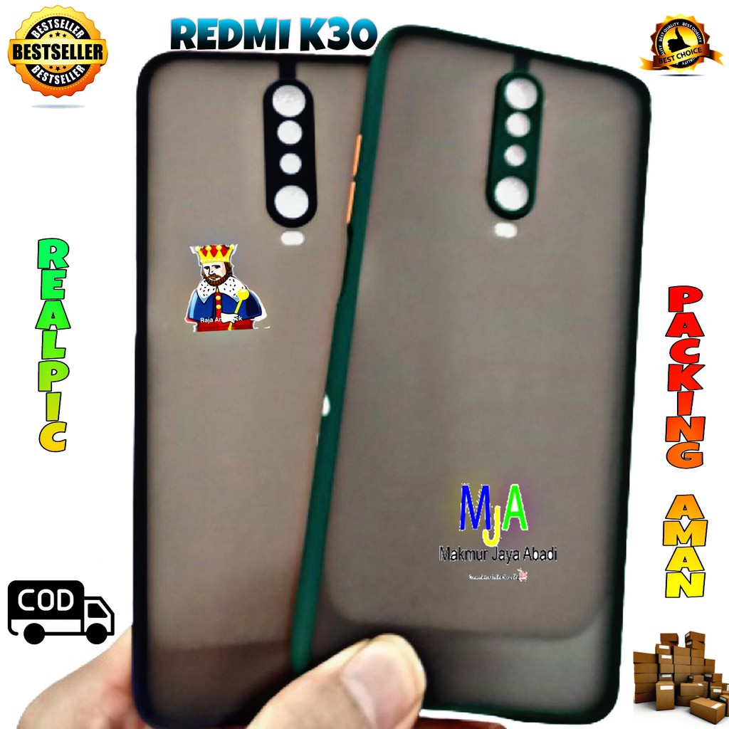 SOFTCASE XIAOMI REDMI K30 - CASE MATTE FULL COLOUR MY CHOICE BUMPER CASE PELINDUNG KAMERA