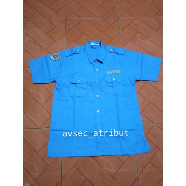 SERAGAM AVSEC APS PRIA TANGAN PENDEK/ATRIBUT AVSEC