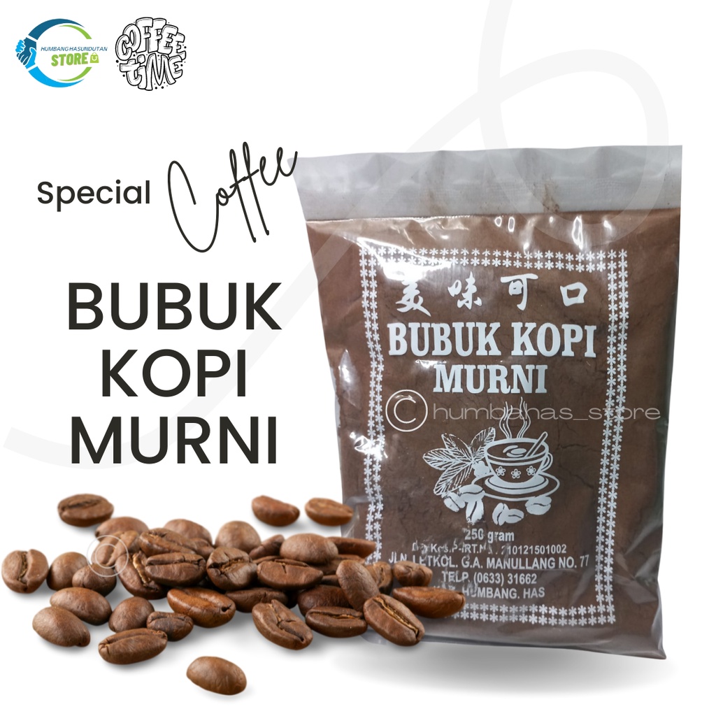 

BUBUK KOPI MURNI 250 GR - ORIGINAL KOPI HUMBANG HASUNDUTAN