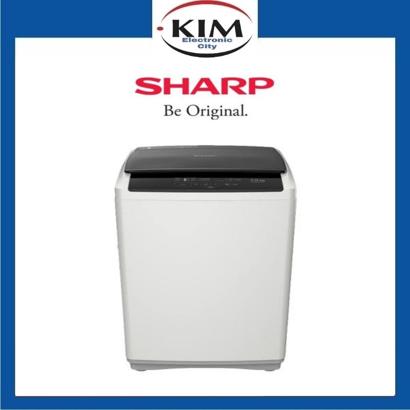 SHARP MESIN CUCI 1 TABUNG 7 KG ES-G876P-GY GARANSI RESMI