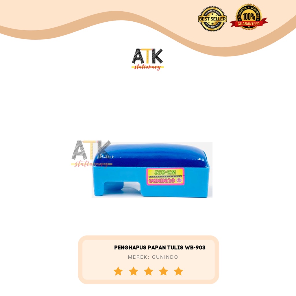 

Penghapus Whiteboard Gunindo Kecil WB-803 atk