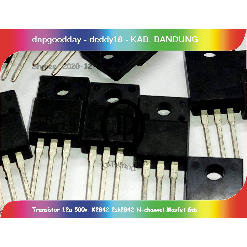 Transistor 12a 500v  K2842 2sk2842 N-channel Mosfet Gds