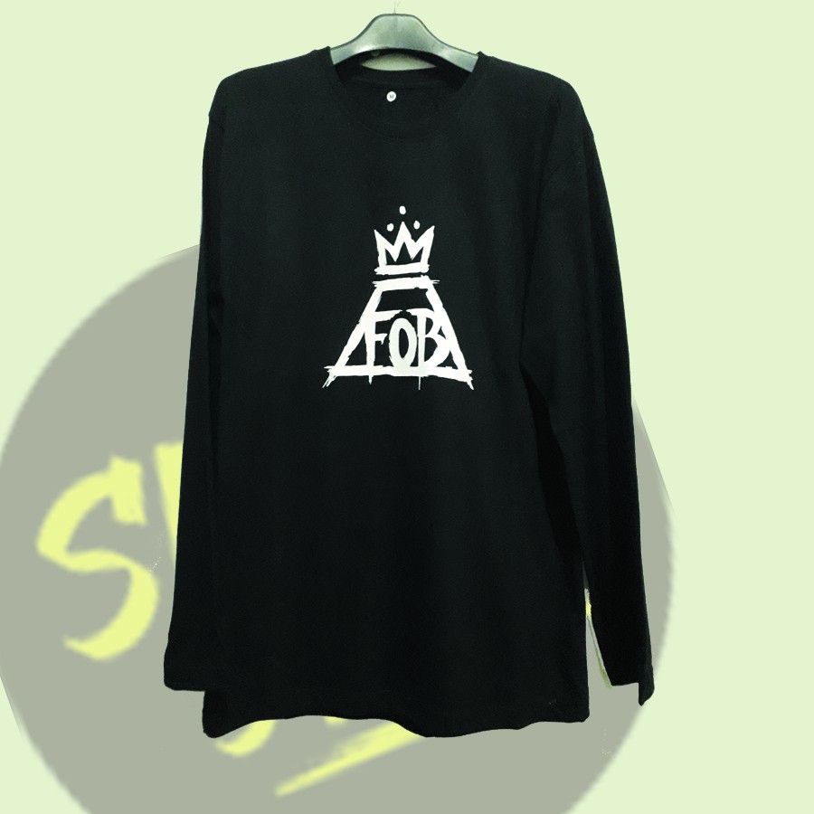 KAOS BAND FALL OUT BOY - LOGO FALL OUT BOY - LONGSLEEVE