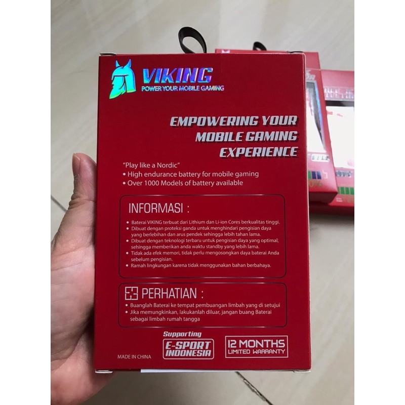 Baterai Xiaomi Redmi Note 2 BM45 / VIKING DOUBLE POWER