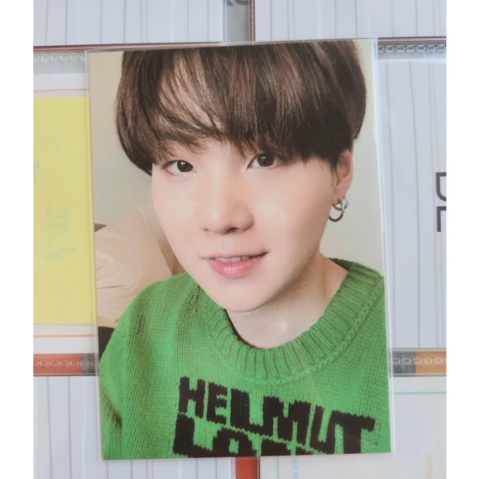 BTS PAJAMAS BE PHOTOCARD PC SUGA