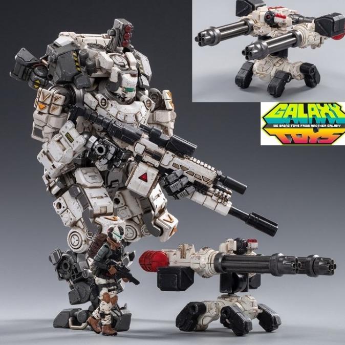 BEST SELLER JOYTOY STEEL BONE ARMOR JT0425 WHITE - NEW PILOT JOY TOY SOURCE 1/25 HAPPY SHOPING