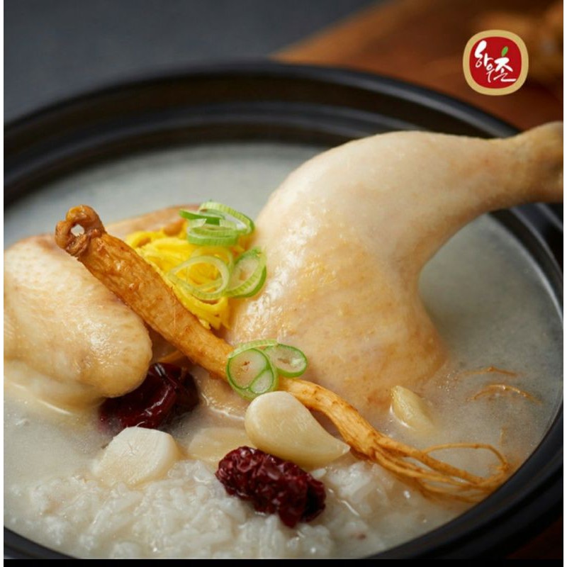 

Ginseng Chikens Soup Samgyetang Instan Dengan Setengah Ekor Ayam 570 gram