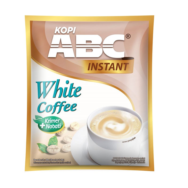 

ABC Instant White Coffee 23gr x 10 Sachet