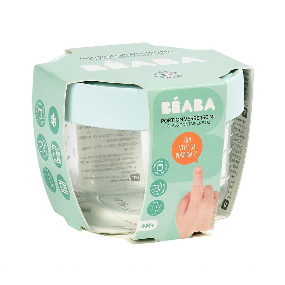 BEABA CONSERVATION JAR GLASS 150ML