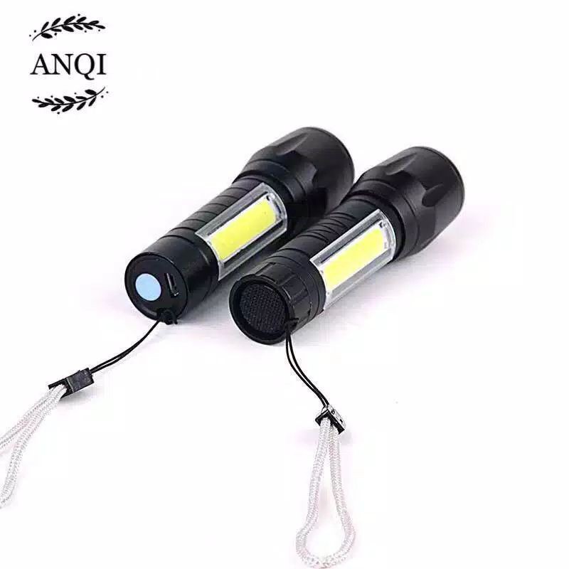 SENTAR MINI XPE COB LED SWAT SENTER BISA ZOOM FOKUS, BISA DICAS, CAHAYA SANGAT TERANG