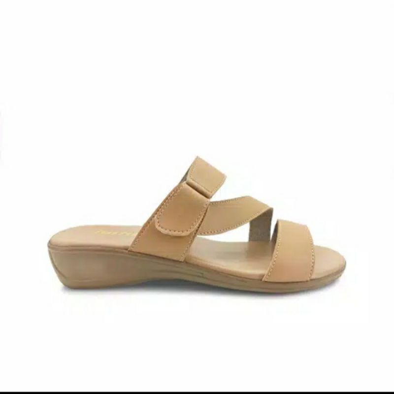 Bata Sandal Wanita Leica Brown No. 4 dan 6