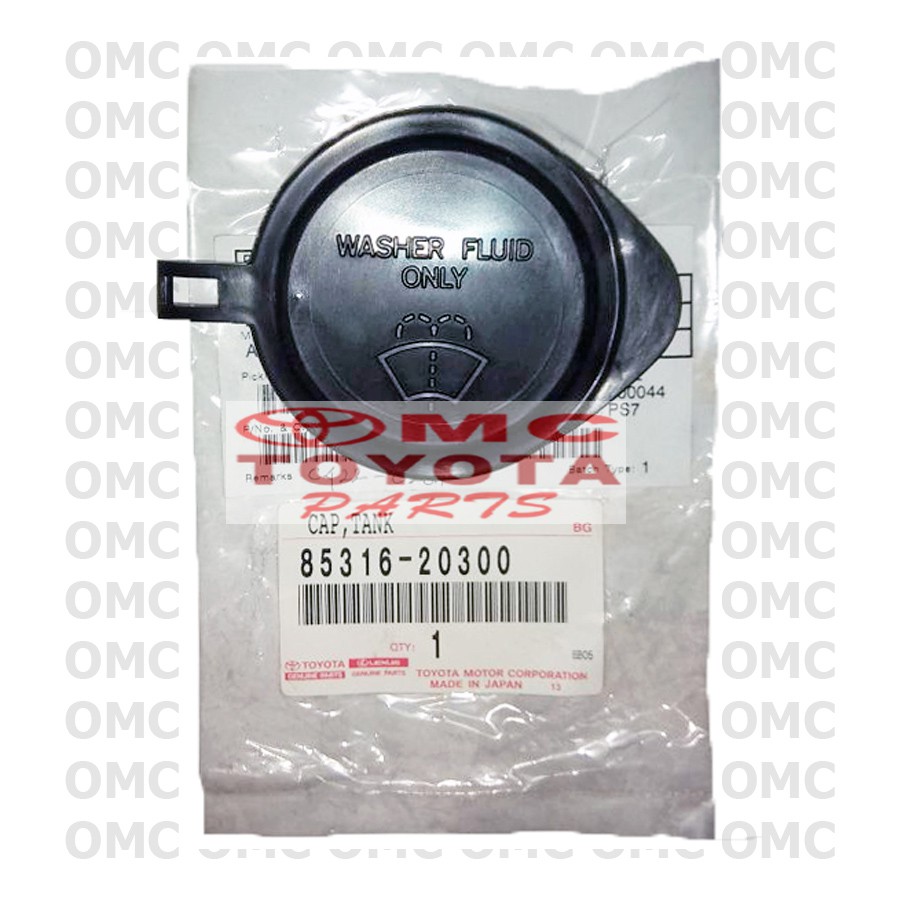 Tutup Tabung Washer Wiper Great Corolla Corona | 85316-20300