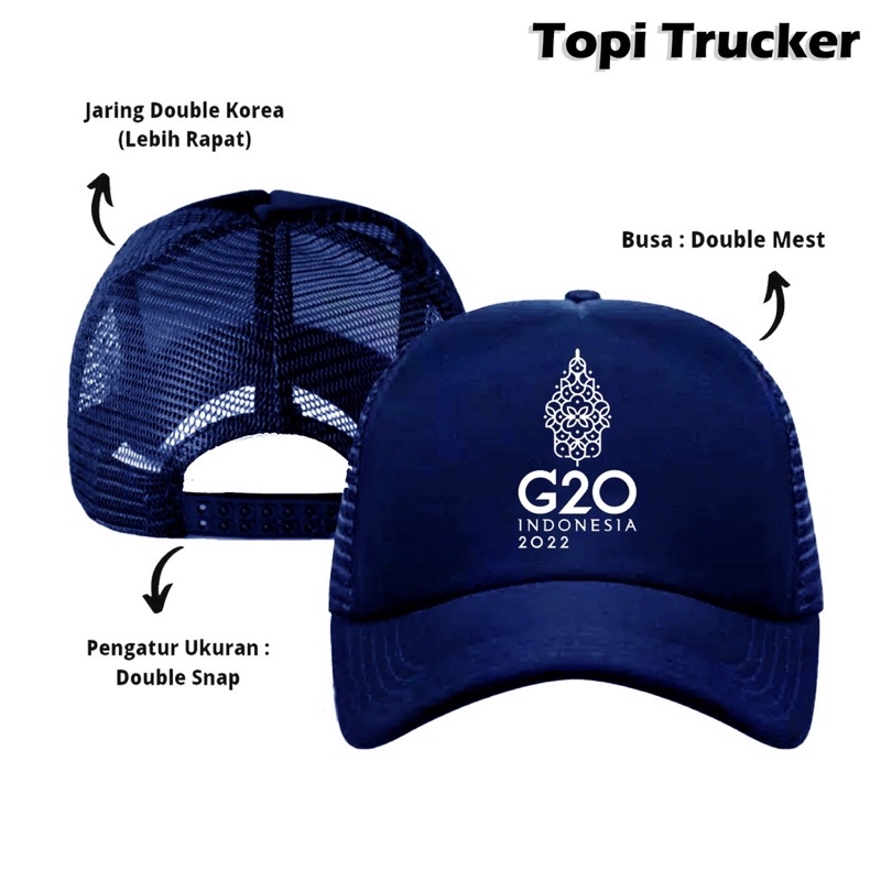 Topi Trucker G20 INDONESIA 2022