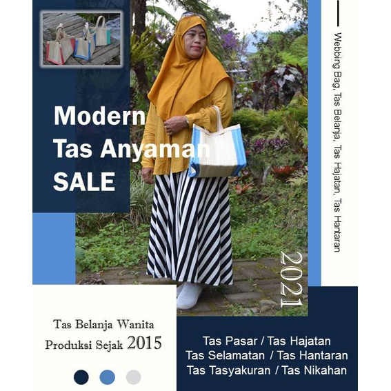 (Lebih Kuat), Produsen Tas Belanja, Tas Tahlilan, Tas Yasinan, Tas Pengajian Webbing Bag