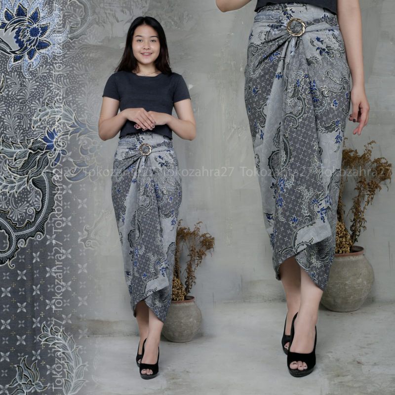 Rok Serut Bawahan Kebaya Motif Utun By Zahratul27 Rok Lilit/Rok Serut/Rok Wisuda/Rok Kondangan