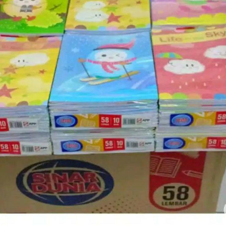 

Dijamin Miring harga.. Buku sidu isi 58 lembar per pak.1 pak isi 10 buku.