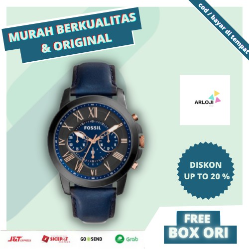 JAM TANGAN PRIA COWOK COWO LAKI LAKI ORIGINAL ASLI MURAH KEREN JAM TANGAN FOSSIL PRIA FS 5061