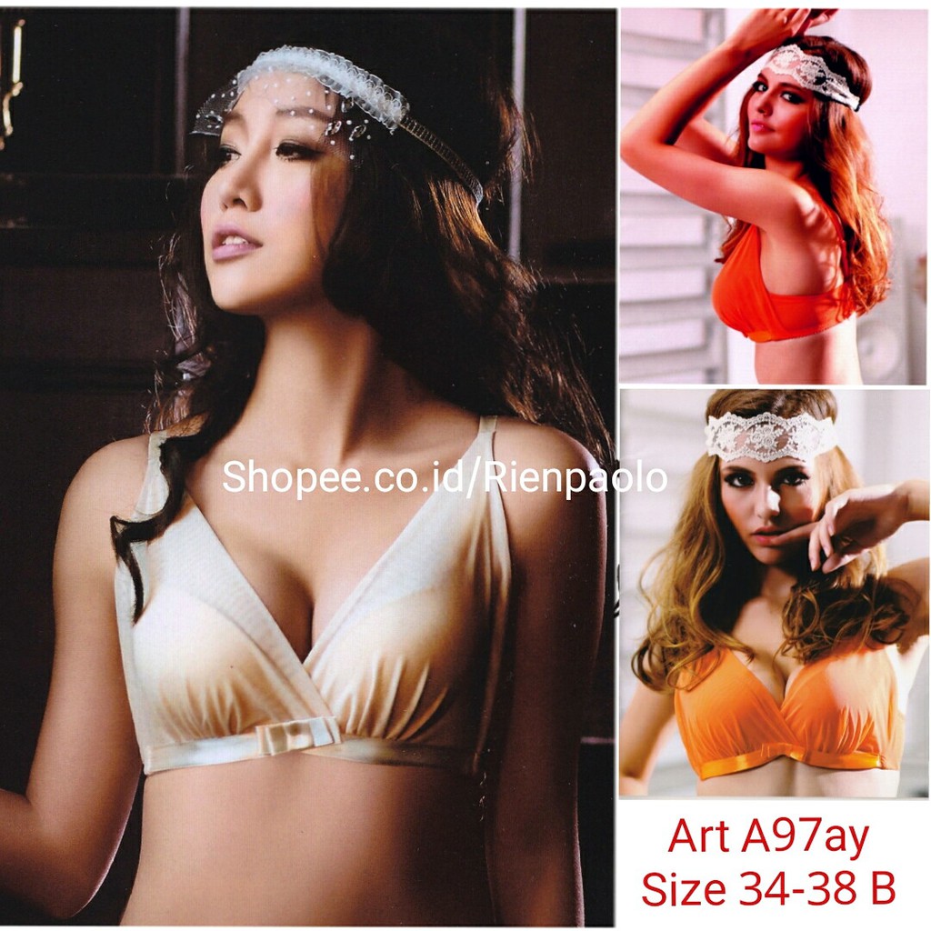 Bra Wanita G String Sexy BH Kawat Lingerie Set Sexy Hot Premium Motif Lucu Rien Paolo A97