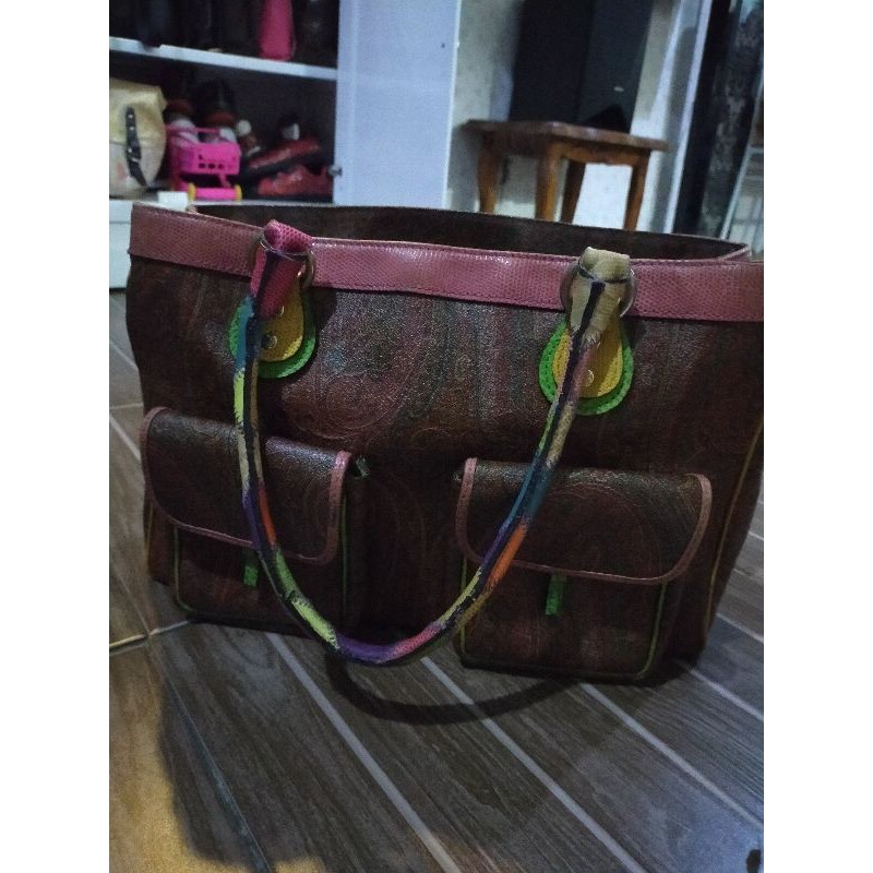 Tote etro full kulit