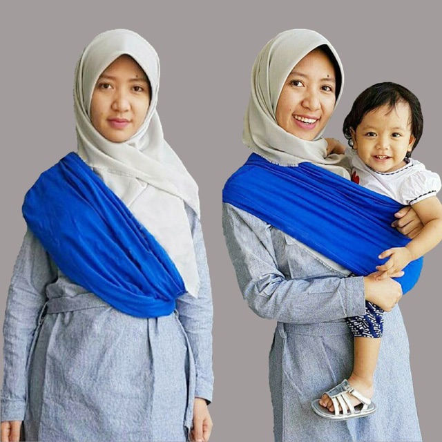 Hanaroo Simple Wrap Gendongan Bayi Geos Multifungsi