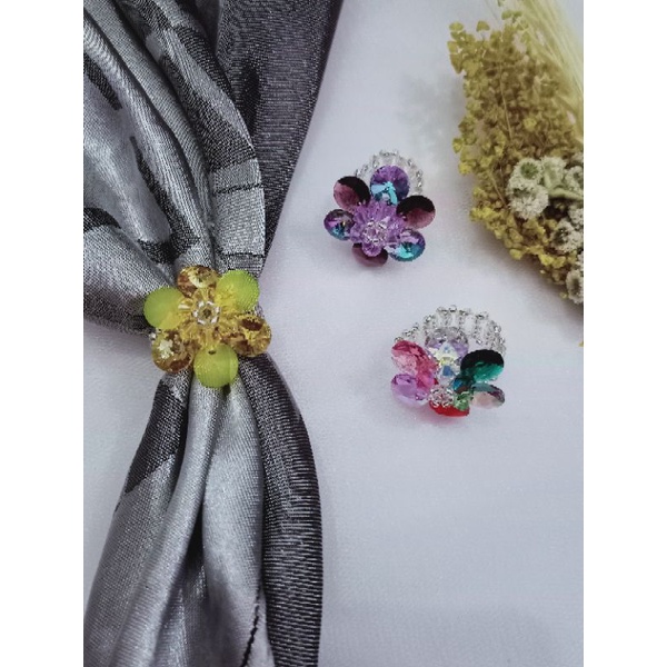 ring hijab swarovski part 1