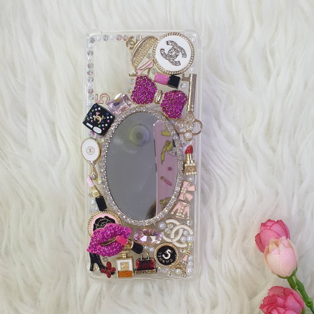 Case iphone 14 Mirror Set Case Handmade bling case All type Hp made by order Case Samsung A52