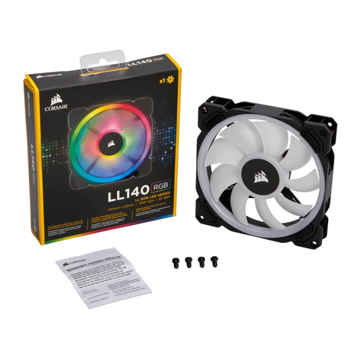 Fan Casing CORSAIR LL140 RGB Single pack - 14CM