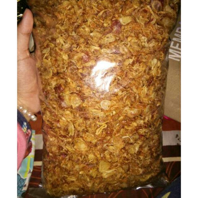 

Bawang goreng gurih renyah 1kg