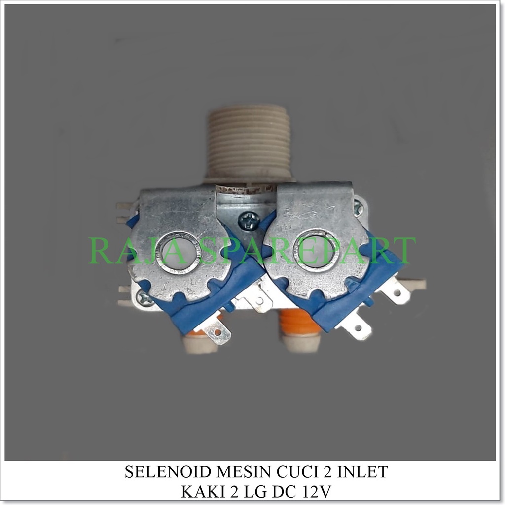 Selenoid / Water Inlet Mesin Cuci LG INLET DOUBLE KAKI 2 (DC 12V)