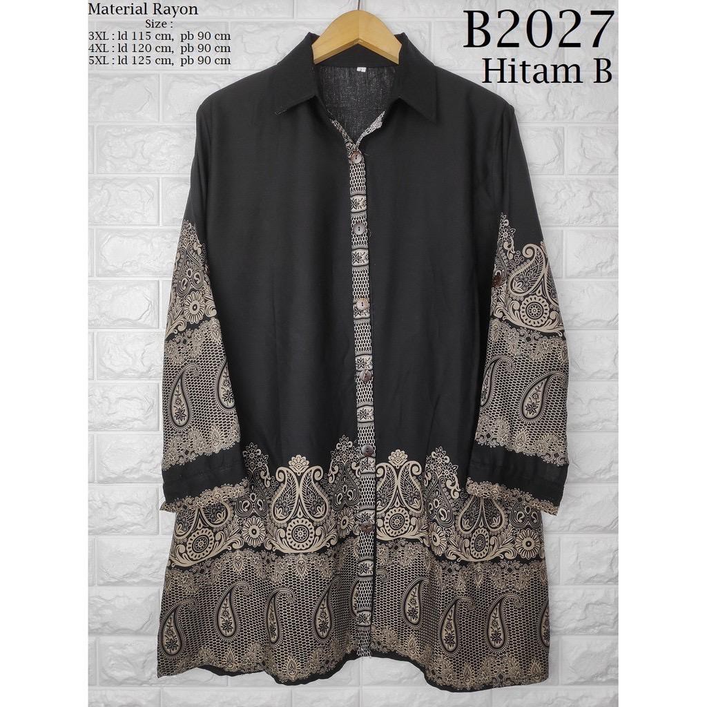 BT - TUNIK BATIK RAYON WANITA/ TUNIK JUMBO MOTIF