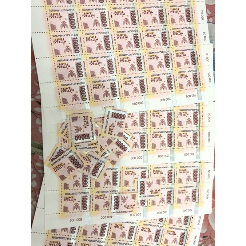 

Materai 10Rb 1pc
