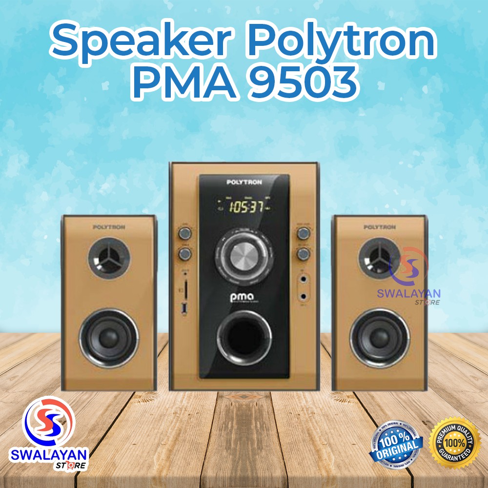 SPEAKER POLYTRON PMA 9503 PASTI MURAH DAN ORIGINAL