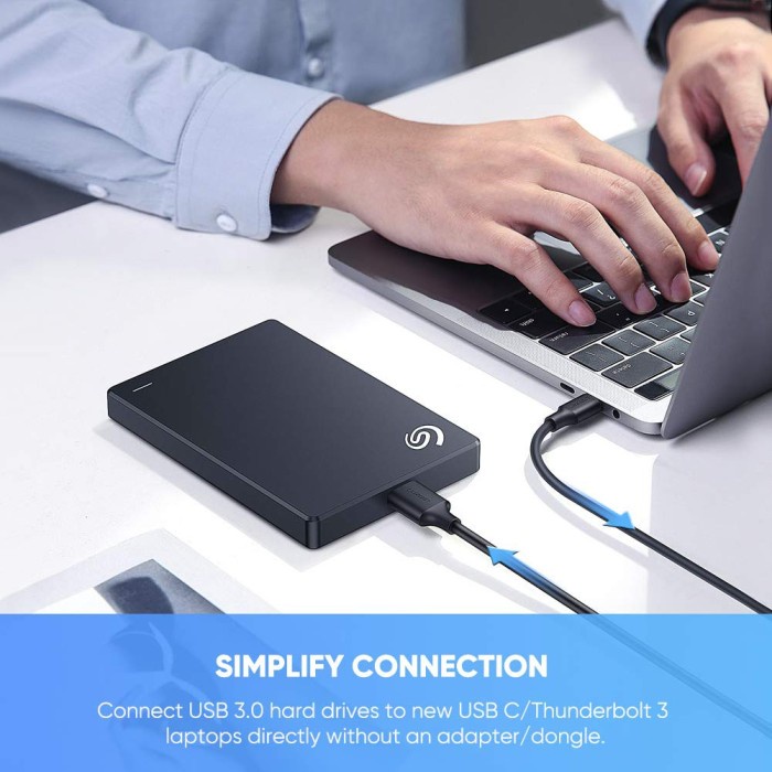 UGREEN Lightning 90° To USB-C Nylon Braided - US305
