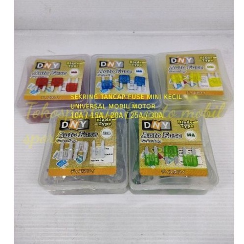 sekring tancap skring fuse mini kecil mobil motor 10A 15A 20A 25A 30A