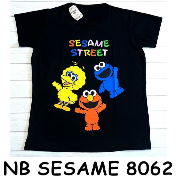 Kaos Sesame NON BATWING Jumbo