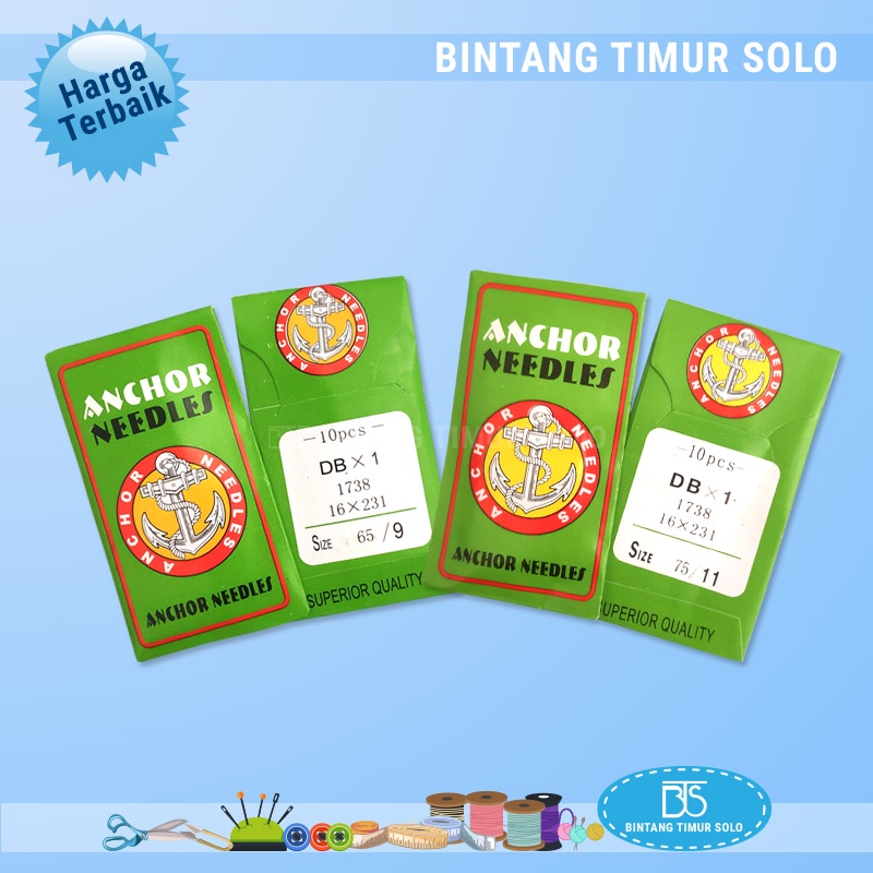 Jarum DB X 1 Anchor / Jarum Jahit DB X1 Anchor