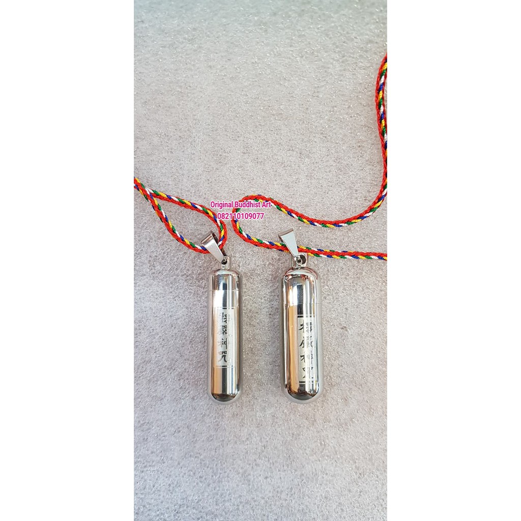 liontin tabung besar